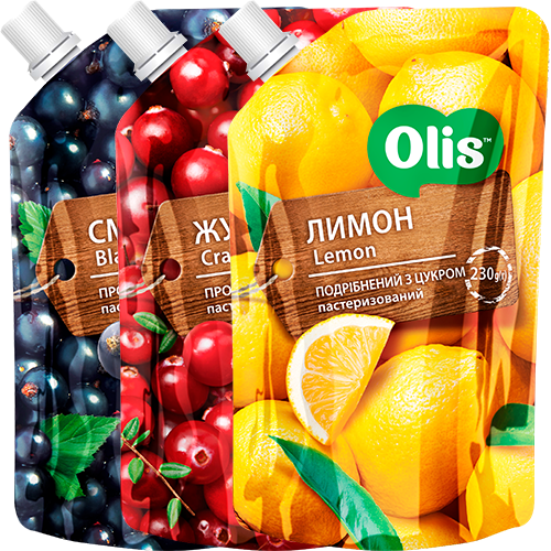 Macerated berries TM OLIS