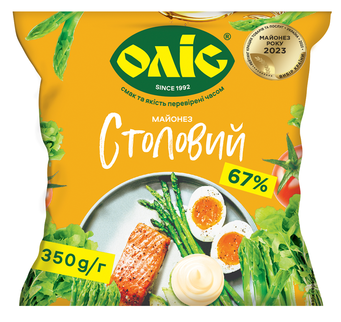 OLIS Stolovyi 67% Mayonnaise - fil-pack