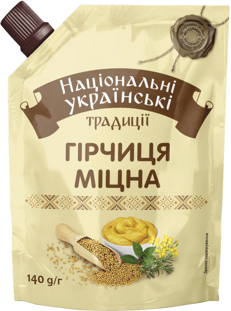 Гірчиця Національні Українські традиції “Міцна”