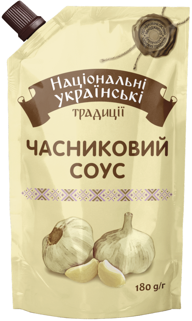 Соус Національні Українські традиції “Часниковий”