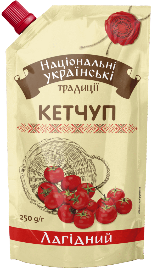 Кетчуп Национальные Украинские традиции «Лагідний»