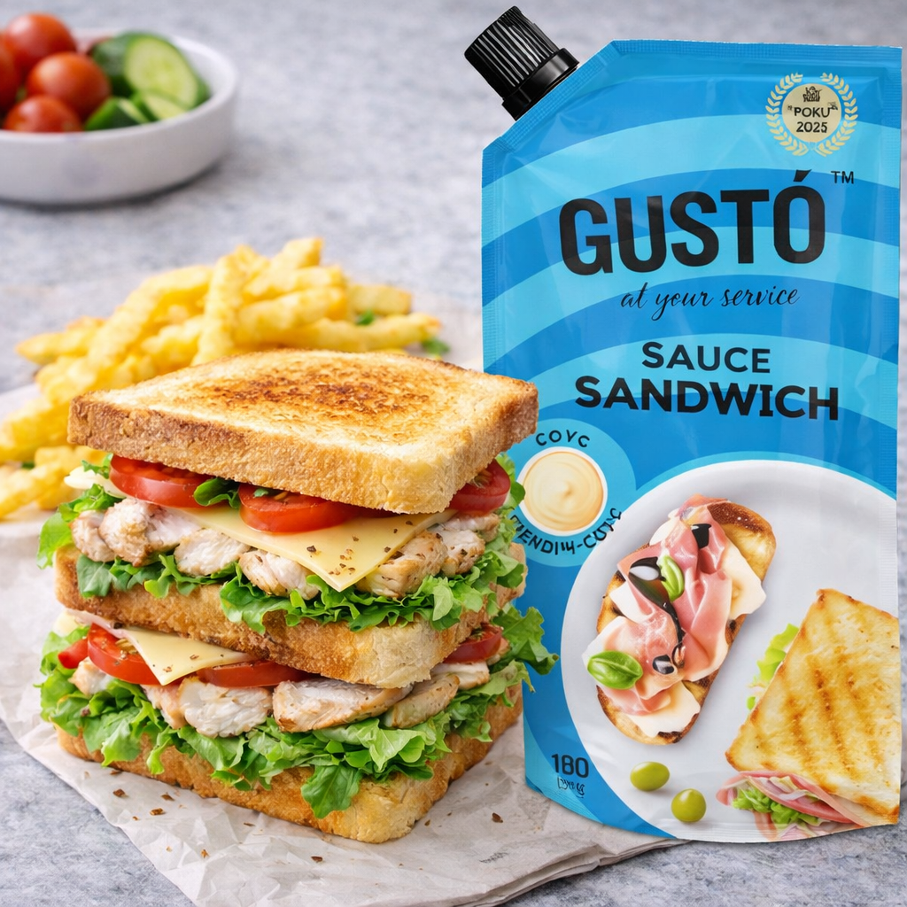Сандвіч із куркою та соусом Gusto “Sandwich Sauce”