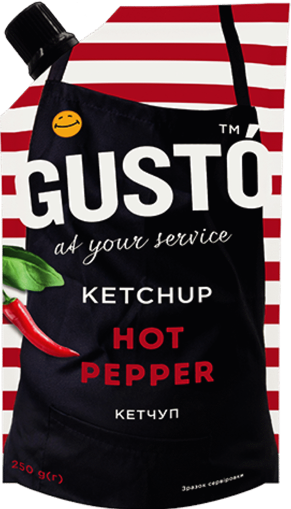 Кетчуп GUSTÓ «Hot Pepper»